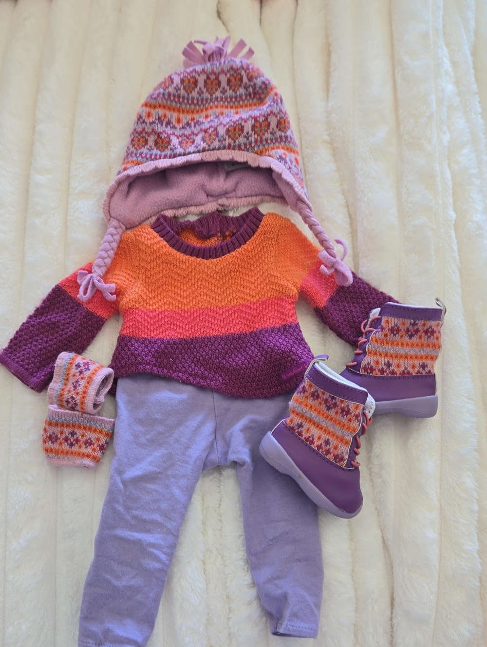 American Girl Warm Winter Outfit